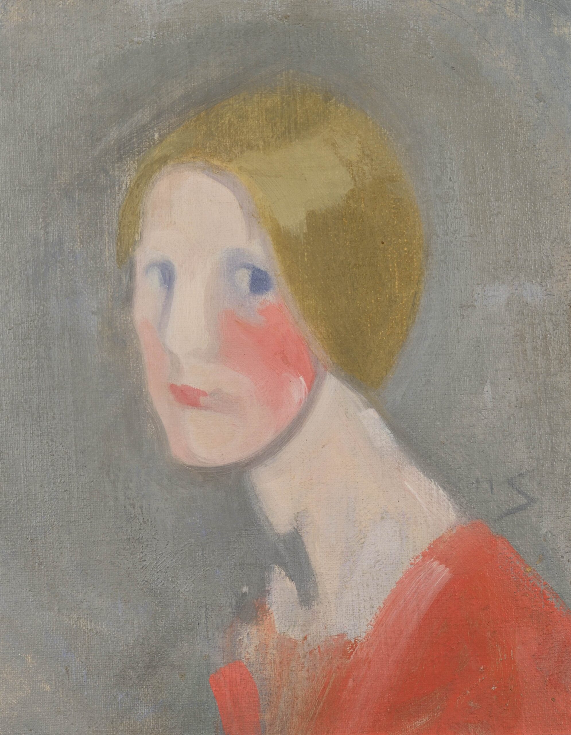 Helene Schjerfbeck, Flicka med ljust hår